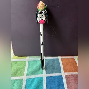 Dalmatian Dog Pen with Pink Accents